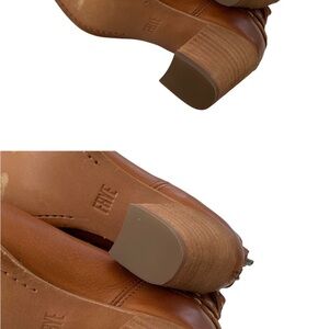 FRYE Boots Naomi Pickstitch Shootie Strappy Ankle Bootie 8.5 NWT